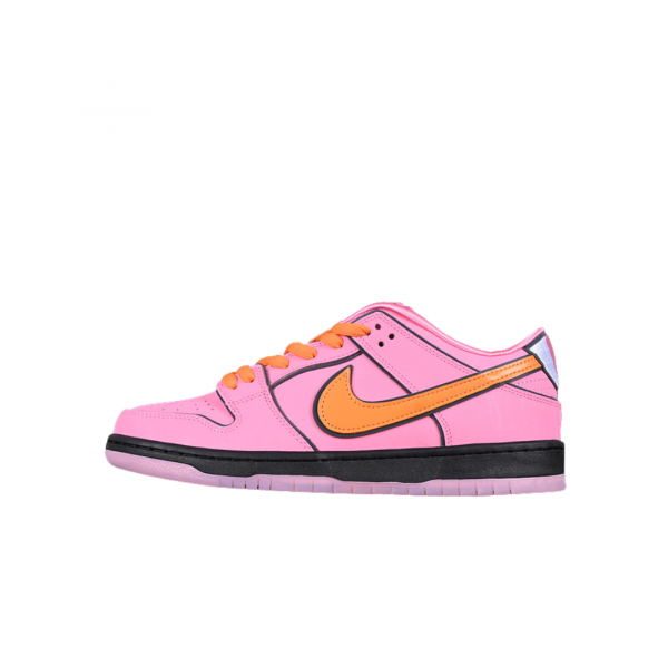 Nike Dunk Low SB + Powerpuff Pink Blossom