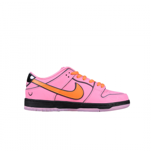 Alternative view of Nike Dunk Low SB + Powerpuff Pink Blossom