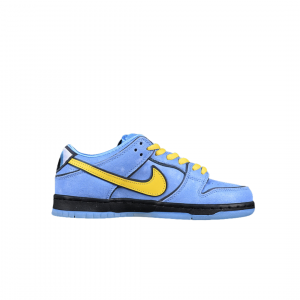 Alternative view of Nike Dunk Low SB + Powerpuff Blue Chill