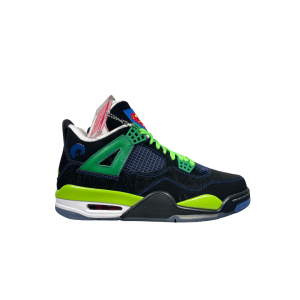Alternative view of Jordan 4 Retro Doernbecher Green White