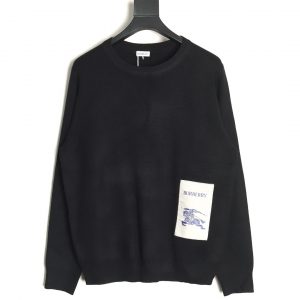 Burberry Crew Neck Sweater With Tag Black