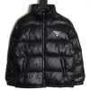 Prada Heavy Down Jacket with Shiny Print