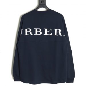Alternative view of Burberry Classic Sweatshirt with Batwing Sleeves and Popular Logo on the Back