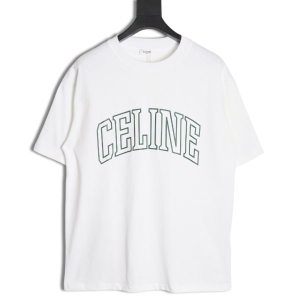 Celine Short Sleeve T-Shirt White