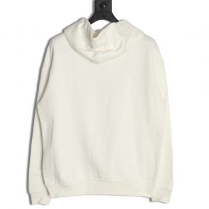 Alternative view of Gucci × kawaii White Hoodie with Colorful Avocado Dog Design