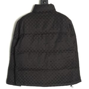 Alternative view of Balenciaga and Gucci Paris Double B All-Over Print Puffer Jacket