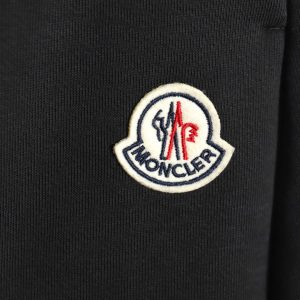Alternative view of Moncler Small Logo Embroidered Fleece Pants with Back Pocket