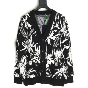 Louis Vuitton Leaf Jacquard Sweater