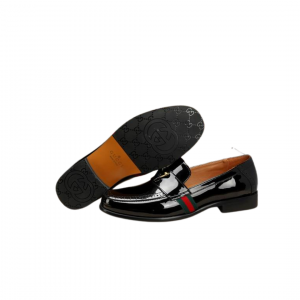 Alternative view of Gucci Black Patent Leather Loafer 1102
