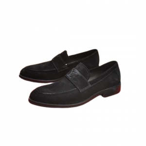 Alternative view of Louis Vuitton Suede Black Loafer 582