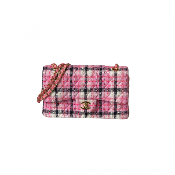 Chanel Classic 11.12 Pink Flannel