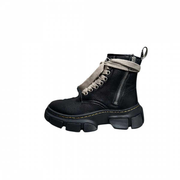 Dr. Martens x Rick Owens 1460 DMXL Jumbo Lace Boot Black Milk