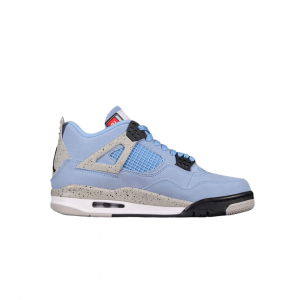 Alternative view of Air Jordan 4 Retro University Blue