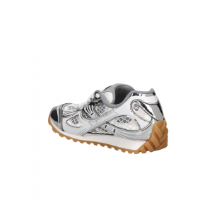 Alternative view of Bottega Venetta Orbit Sneaker Silver