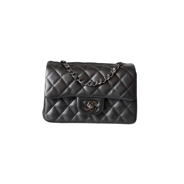 Chanel Classic 11.12 Black/Silver