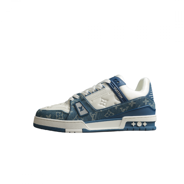 Louis Vuitton Trainerr White/Denim