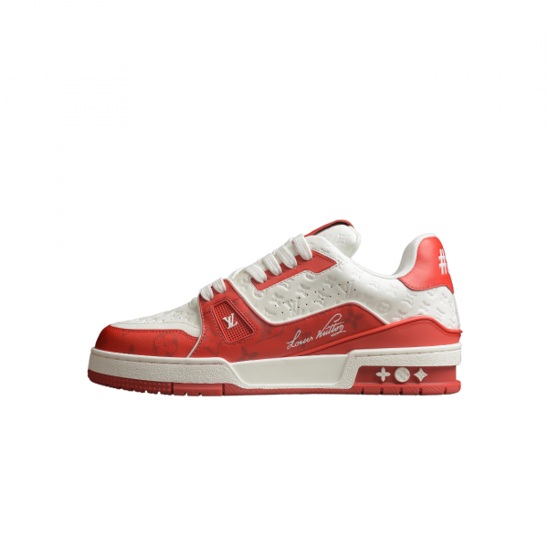 Louis Vuitton Trainerr White/Red