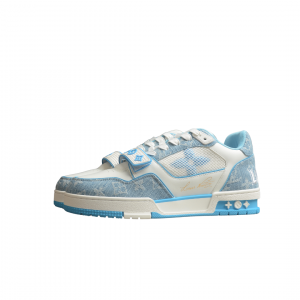 Alternative view of Louis Vuitton Skate Sneaker White Light Blue