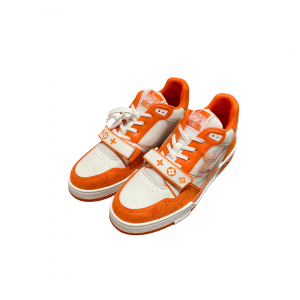 Alternative view of Louis Vuitton Skate Sneaker Orange White