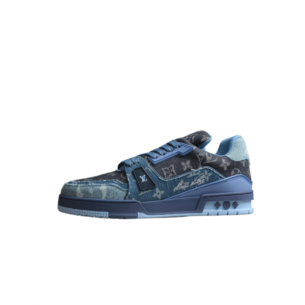 Louis Vuitton Trainerr Denim/Black