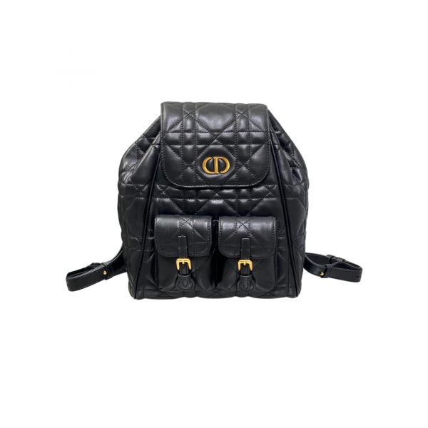 Dior Caro Backpack Black Medium
