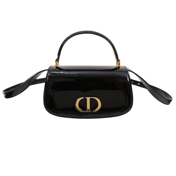 Dior Montaigne Handle Bag Black Medium