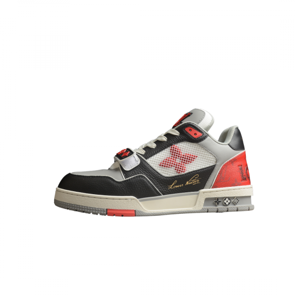 Louis Vuitton Skate Sneaker Grey Red