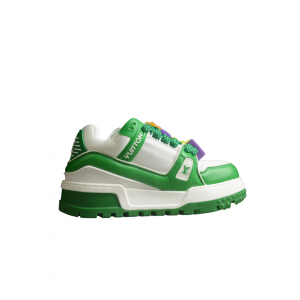 Alternative view of Louis Vuitton Trainer Maxi Green/White