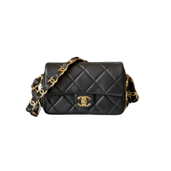 Chanel Mini Black/Gold