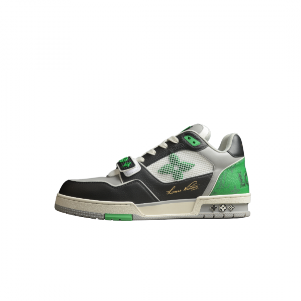 Louis Vuitton Skate Sneaker Black Green