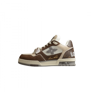 Louis Vuitton Skate Sneaker Brown White