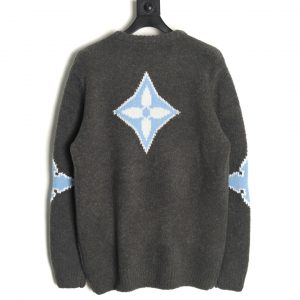 Alternative view of Louis Vuitton Four-leaf Clover Logo Crew Neck Sweater