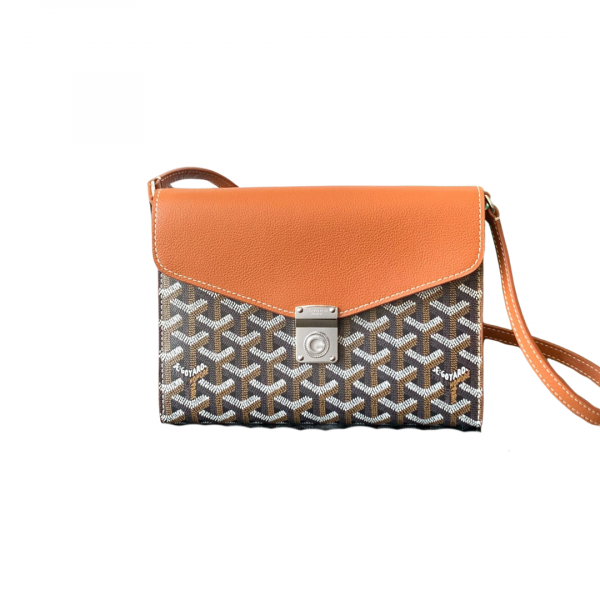 Goyard Chypre Pouch Black Tan