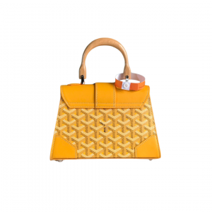 Alternative view of Goyard Saigon Mini Structure Bag Yellow