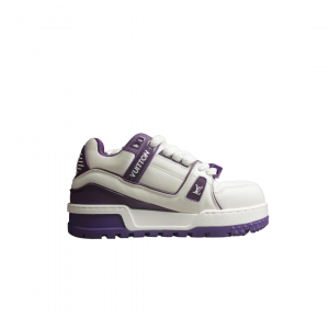 Alternative view of Louis Vuitton Trainer Maxi Purple/White