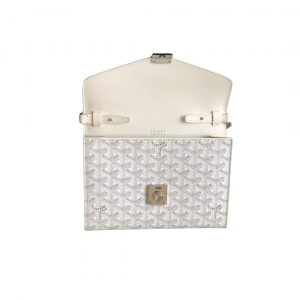 Alternative view of Goyard Chypre Pouch White