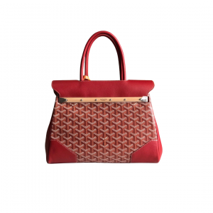 Alternative view of Goyard Saigon Bag Red