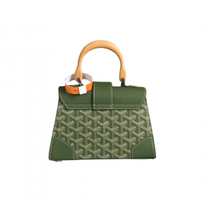 Alternative view of Goyard Saigon Structure PM Bag Green