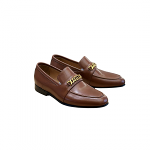 Alternative view of Gucci Brown Chain Loafer