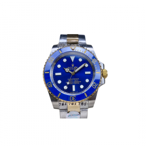 Alternative view of Rolex Submariner Steel/Gold Blue