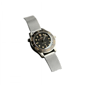 Alternative view of Omega Seamaster Diver Steel Brown