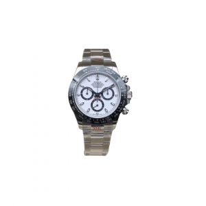 Alternative view of Rolex Daytona Cosmograph Steel Black/White