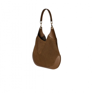 Alternative view of Gucci B Shoulder Bag Monogram Suede