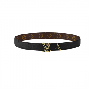 Alternative view of LV Pretty Enamel Reversible Belt