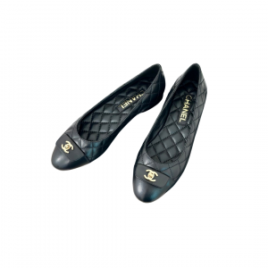 Alternative view of Chanel Black Ballerina