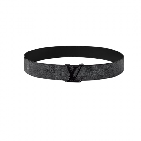 LV Initiales Monogram Black Reversible Belt