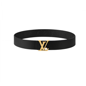 Alternative view of LV Initiales Pearls Reversible Black Belt