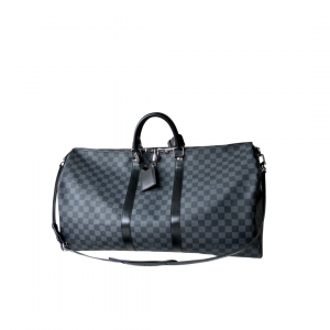 Louis Vuitton Keepall 55 Luggage Bag Black