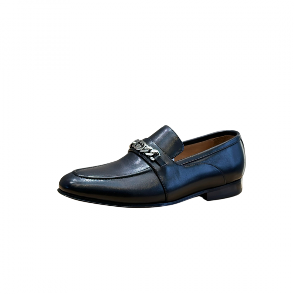Gucci Black Chain Loafer
