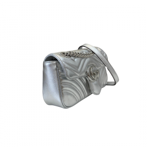 Alternative view of Gucci Marmont Purse Silver